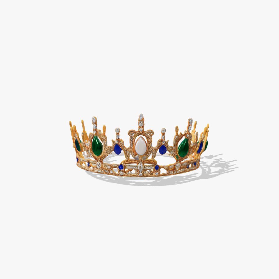 Elegant Jewel Crown model pack